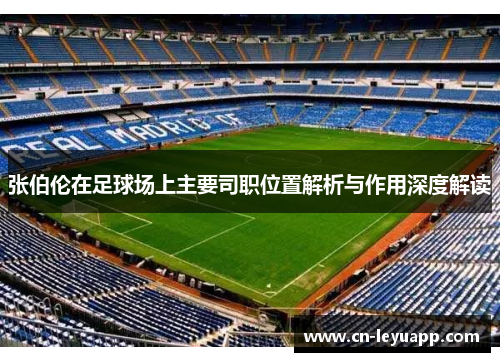 张伯伦在足球场上主要司职位置解析与作用深度解读